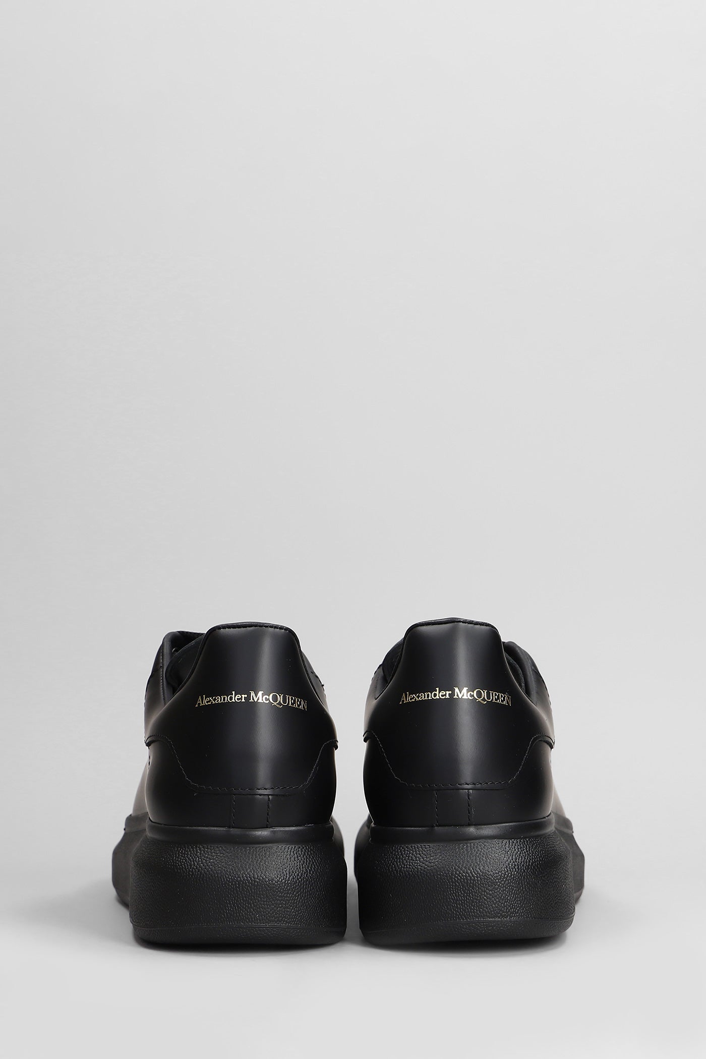 Alexander McQueen SNEAKERS OVERSIZE SNEAK IN PELLE NERA