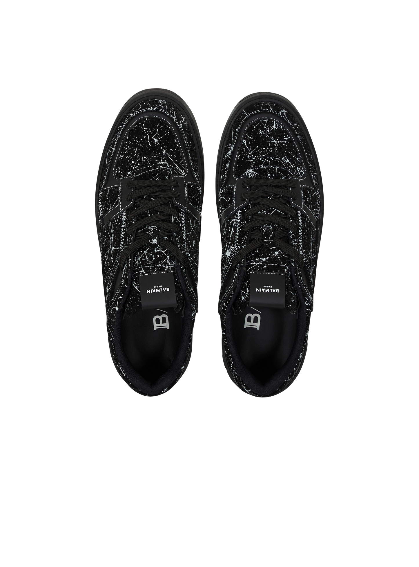 Sneaker B-Court Skate in pelle scamosciata con stampa Galaxy