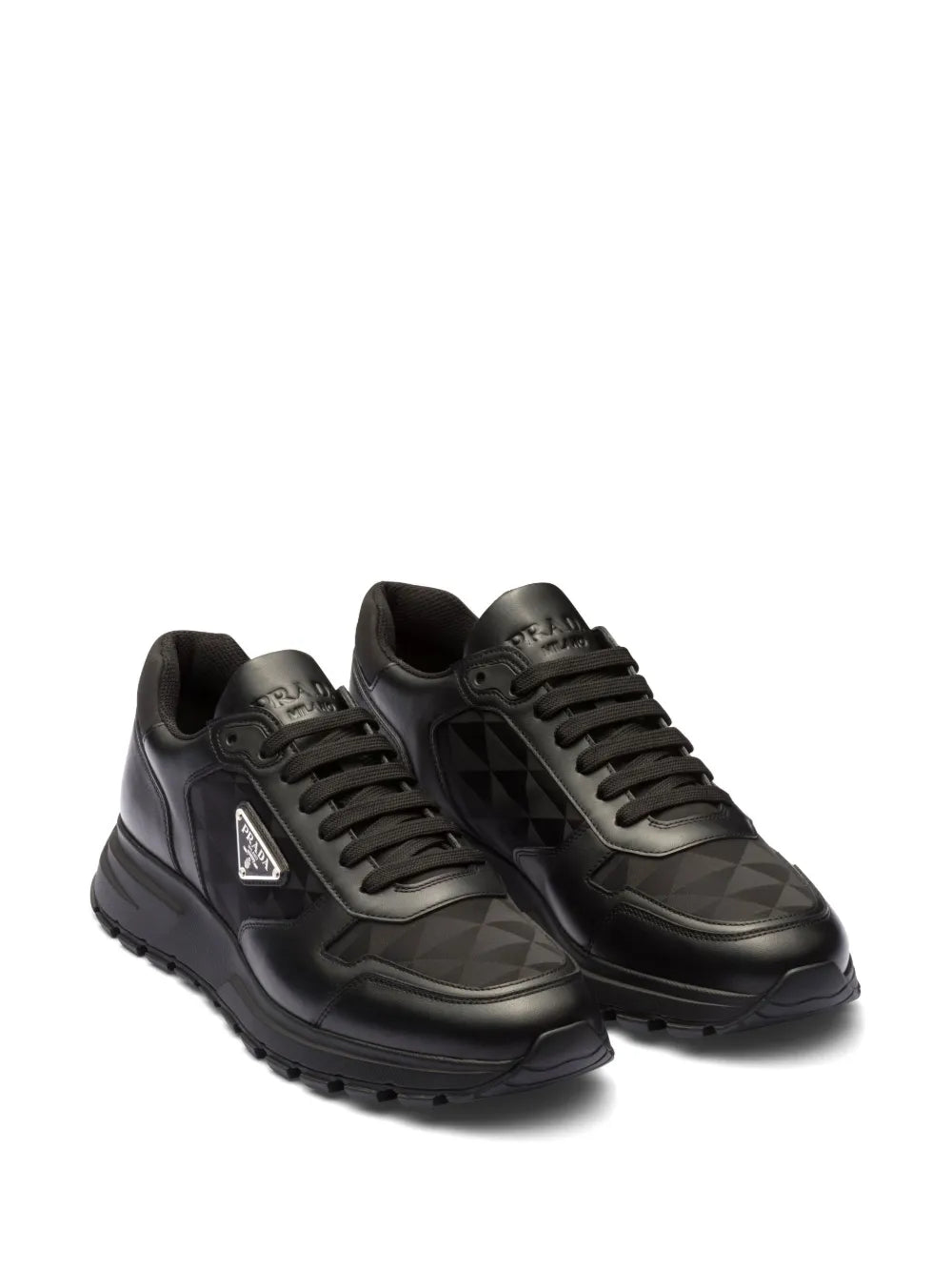 Prada Sneakers con motivo a rombi