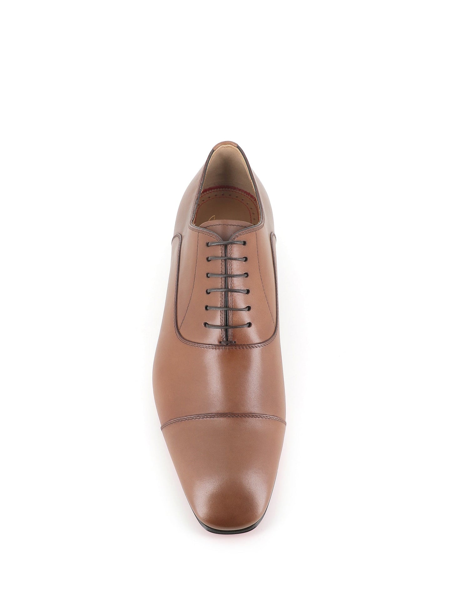 Christian Louboutin Oxford Greggo Flat Marrone Uomo
