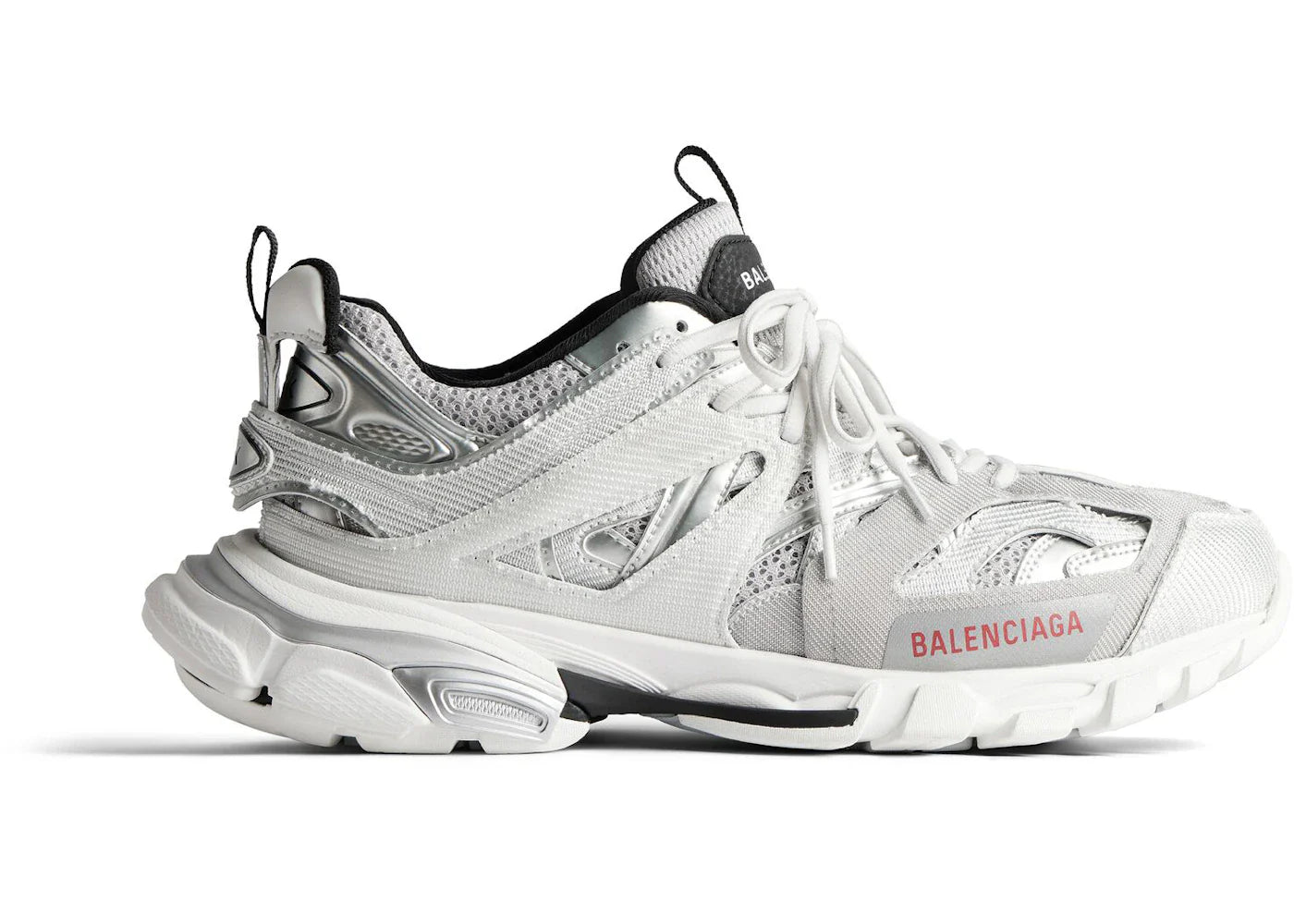 Balenciaga Track Argento Bianco