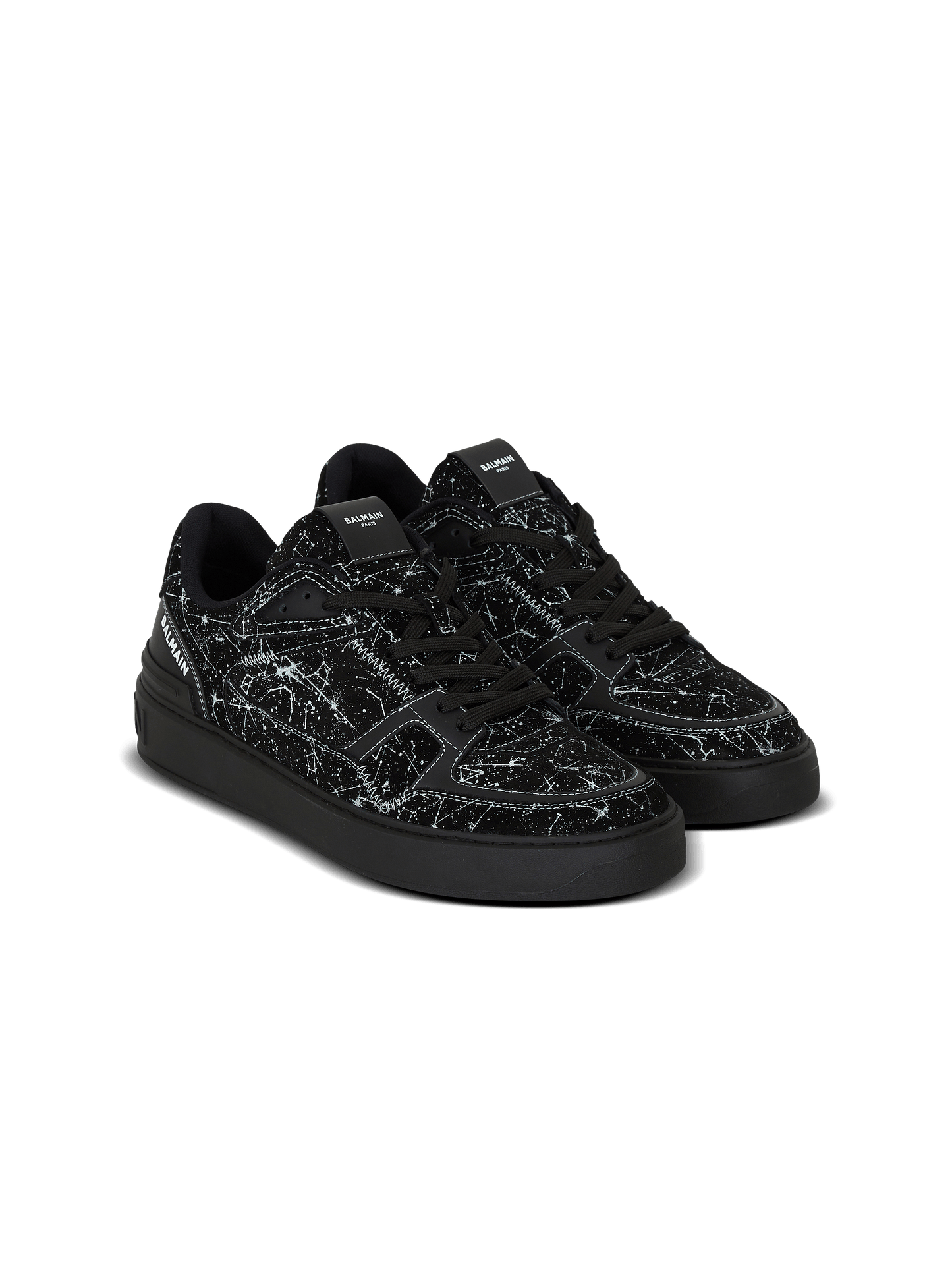 Sneaker B-Court Skate in pelle scamosciata con stampa Galaxy