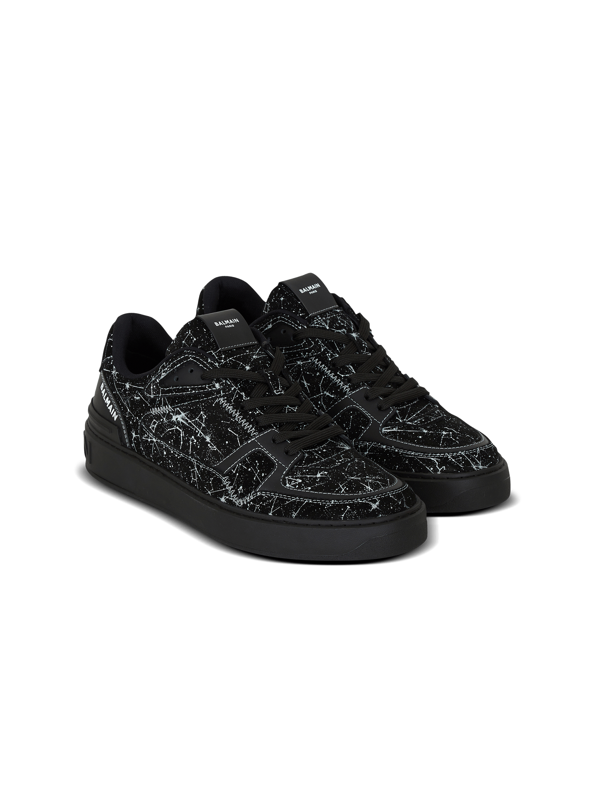 Sneaker B-Court Skate in pelle scamosciata con stampa Galaxy