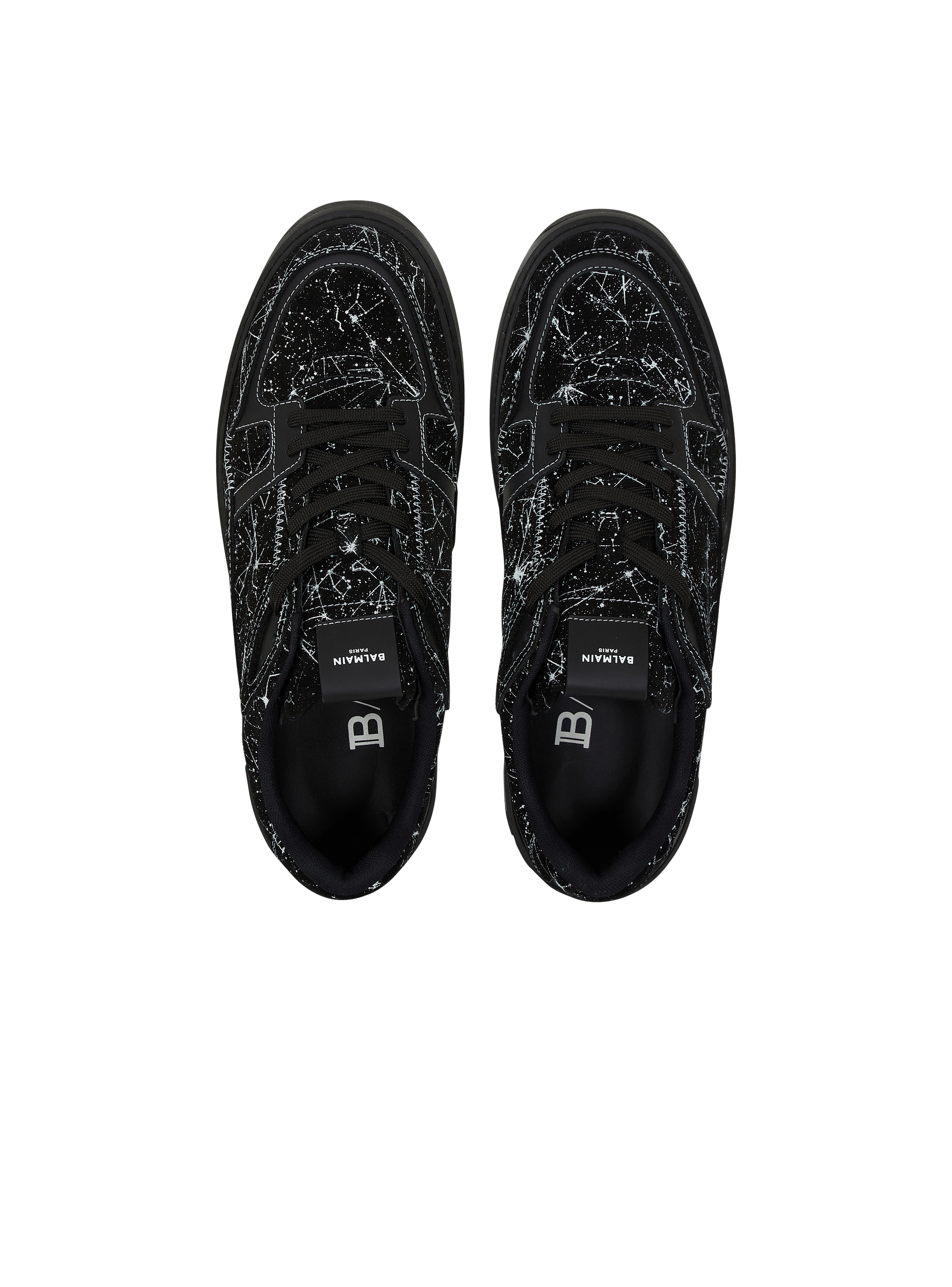 Sneaker B-Court Skate in pelle scamosciata con stampa Galaxy