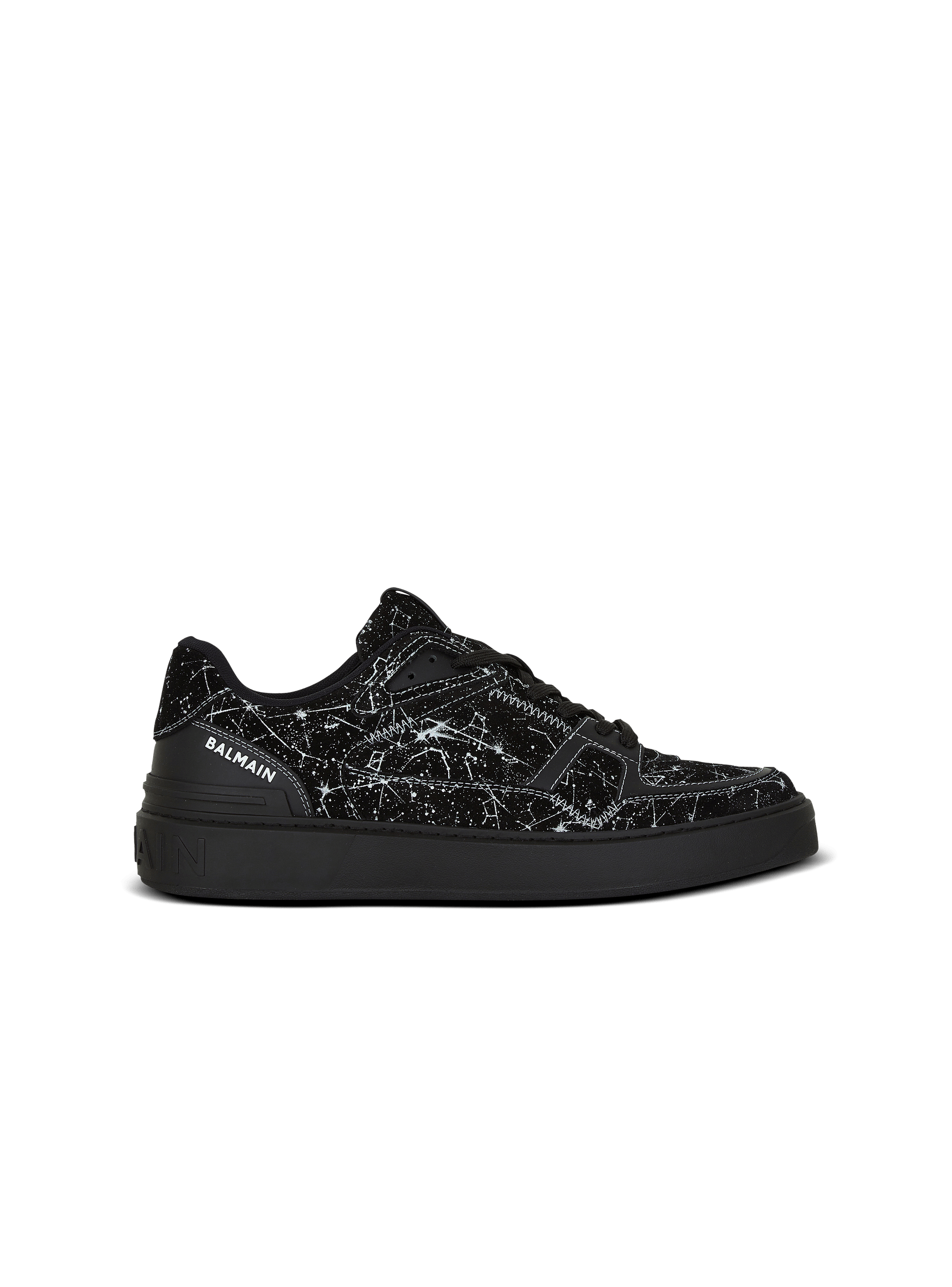 Sneaker B-Court Skate in pelle scamosciata con stampa Galaxy