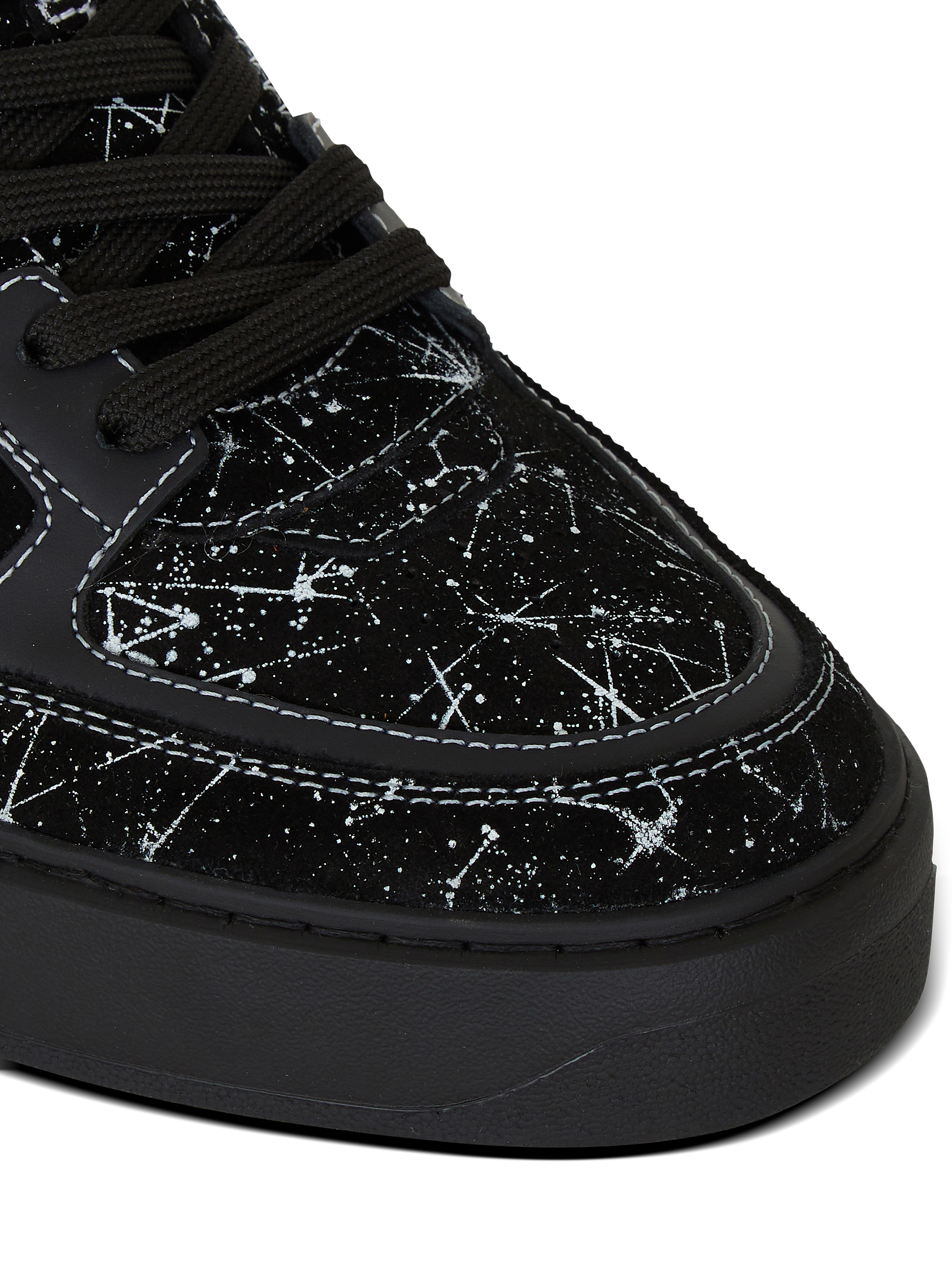 Sneaker B-Court Skate in pelle scamosciata con stampa Galaxy