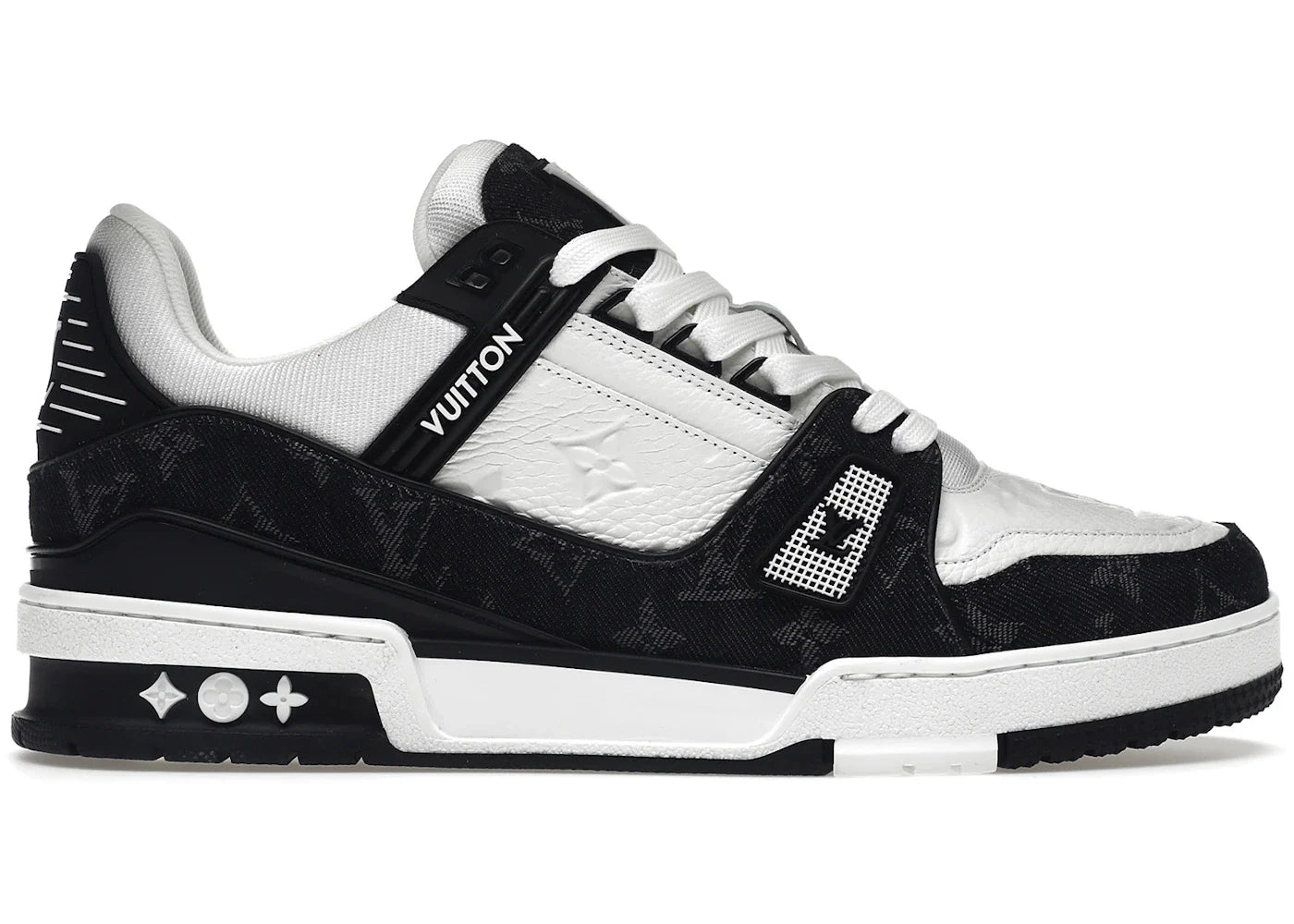 Louis Vuitton LV Trainer bianco nero