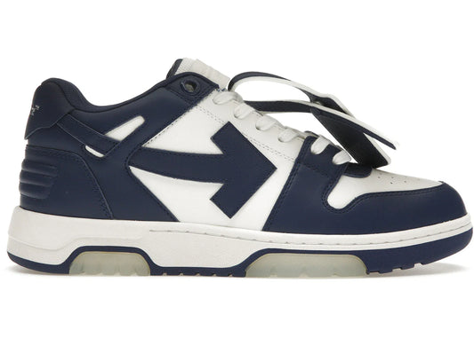 OFF-WHITE Fuori Ufficio OOO Scarpe Basse Bianco Blu Blu