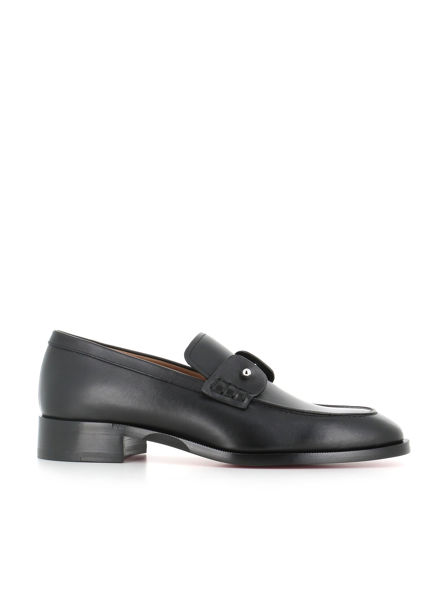 Christian Louboutin Mocassino Chambelimoc Flat Nero Uomo