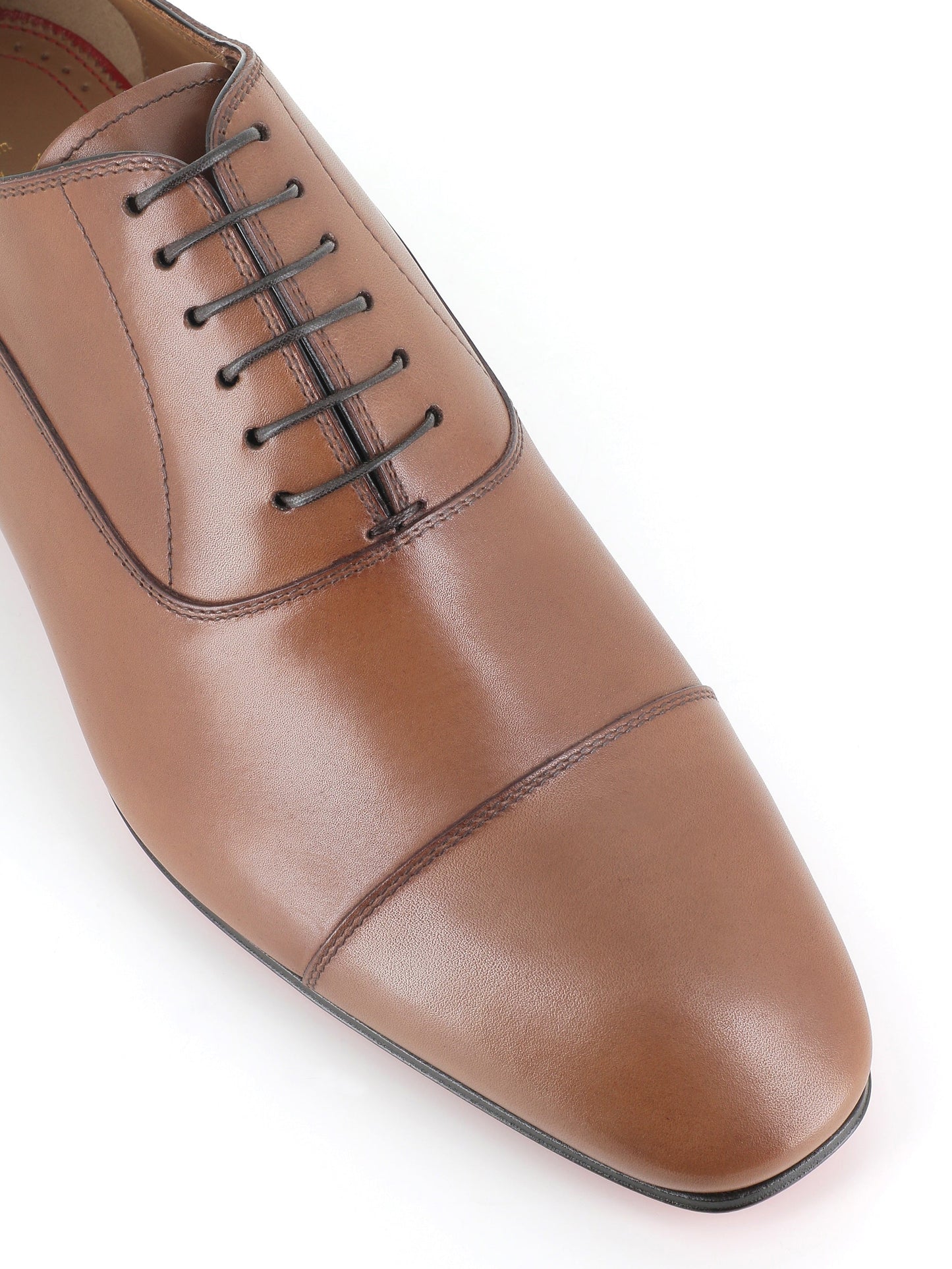 Christian Louboutin Oxford Greggo Flat Marrone Uomo